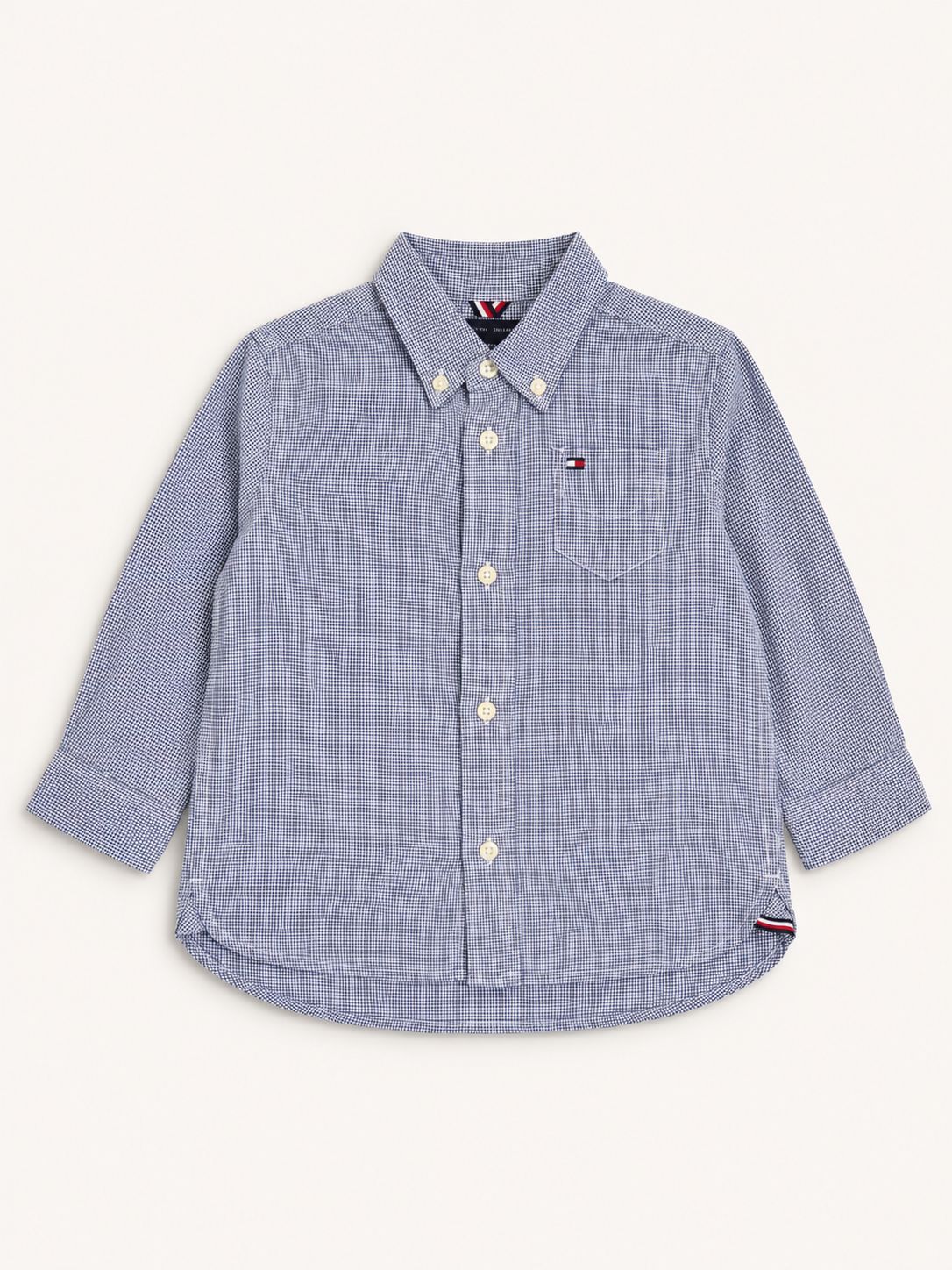 Camisa cuadros celestes