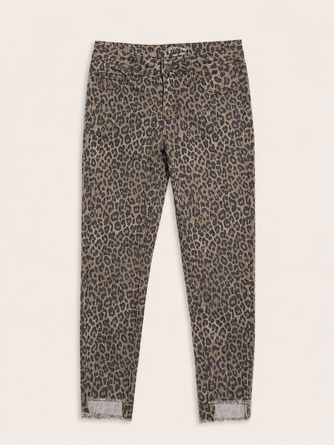 Jean animal print