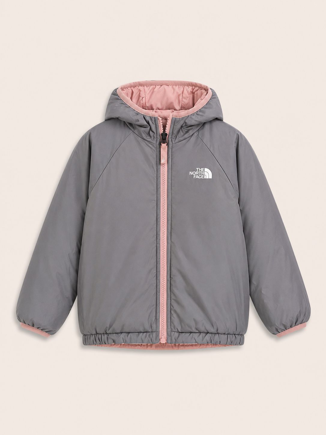 Casaca reversible rosada-gris - Miniatura 3
