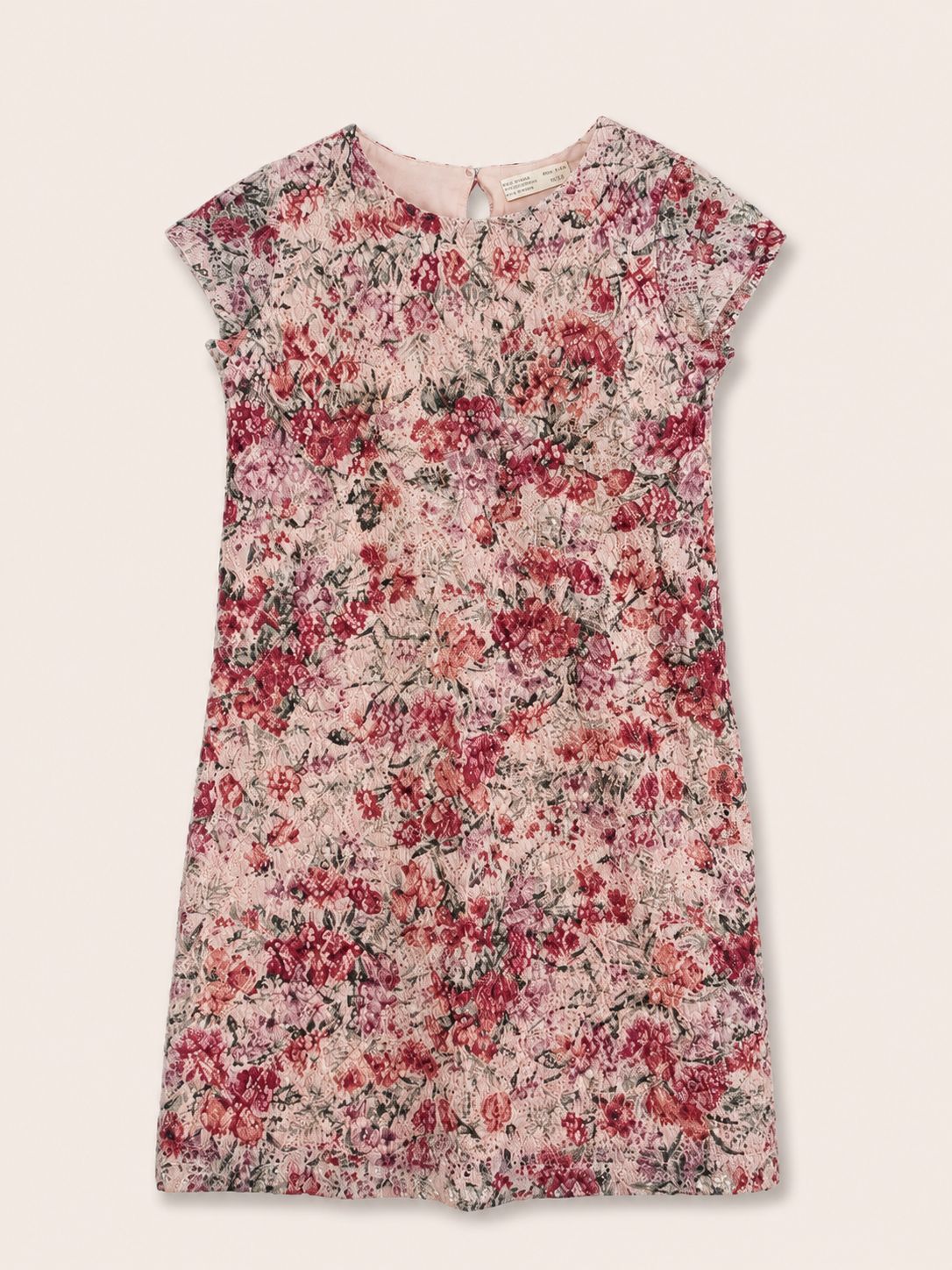 Vestido encaje flores