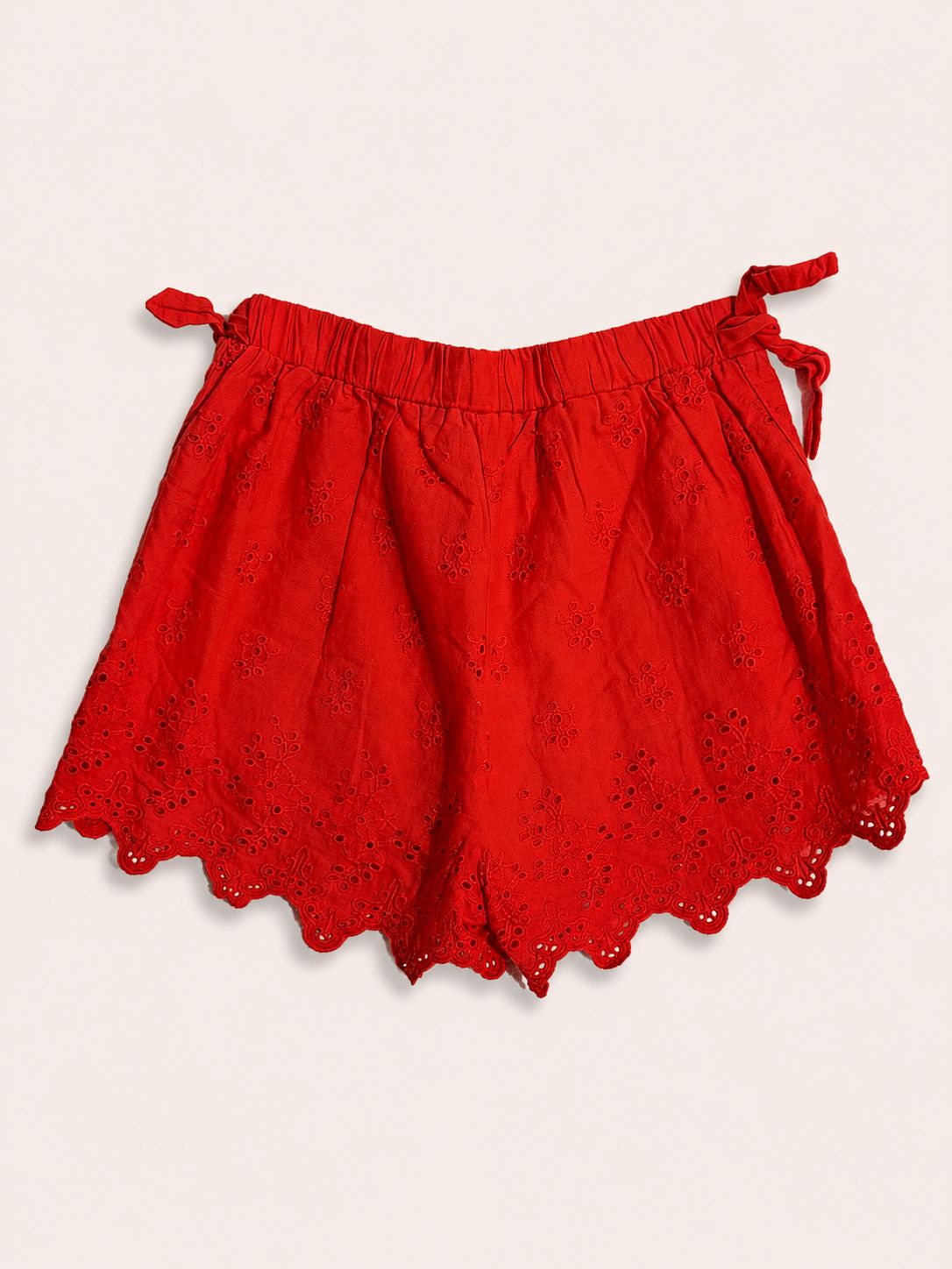 Short Broderie rojo - Miniatura 2