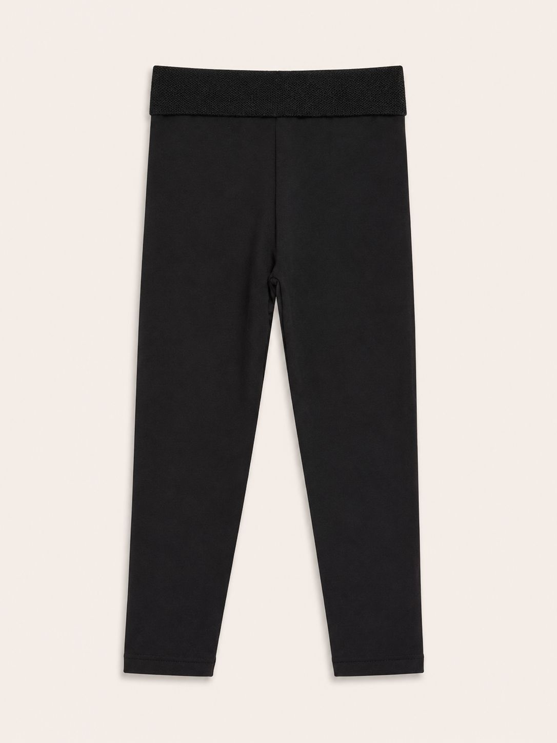 Leggin negro cierres delanteros - Miniatura 2