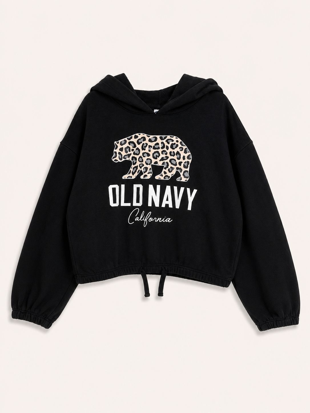 Polera crop oso