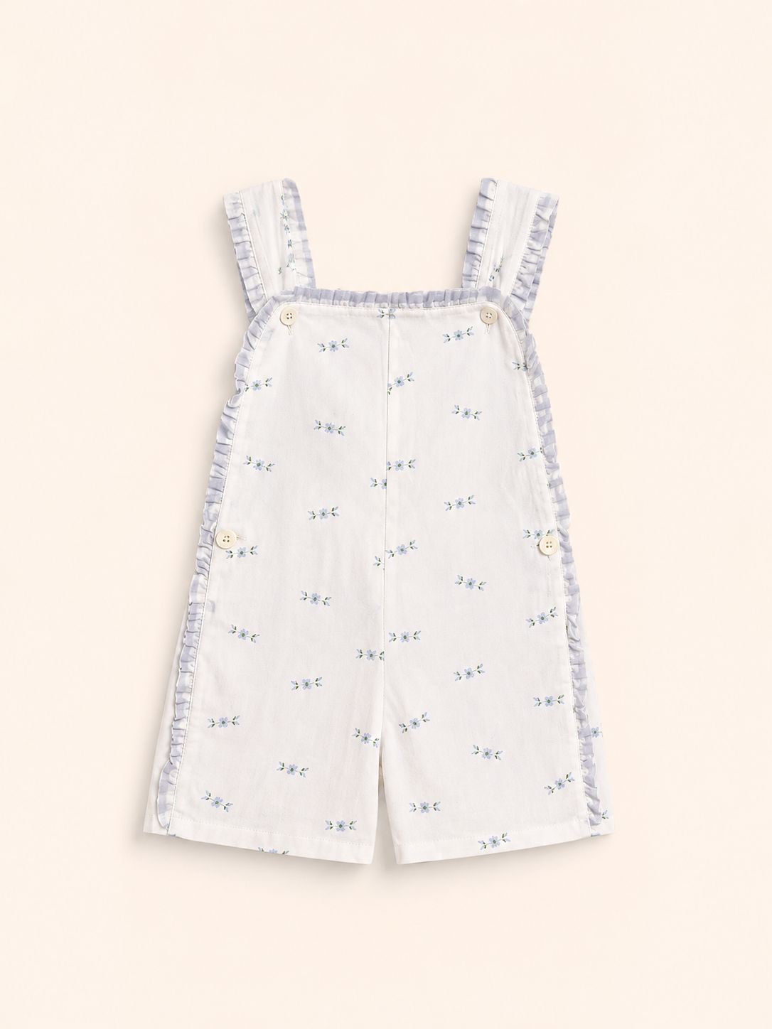 Jumper short flores celestes