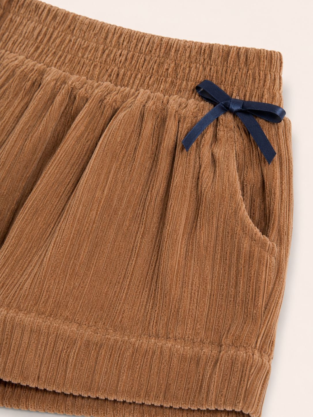 Short corduroy con lazos - Miniatura 2