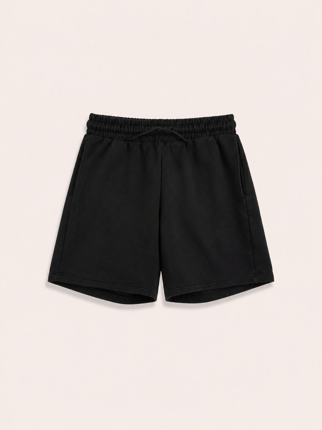 Short algodón negro
