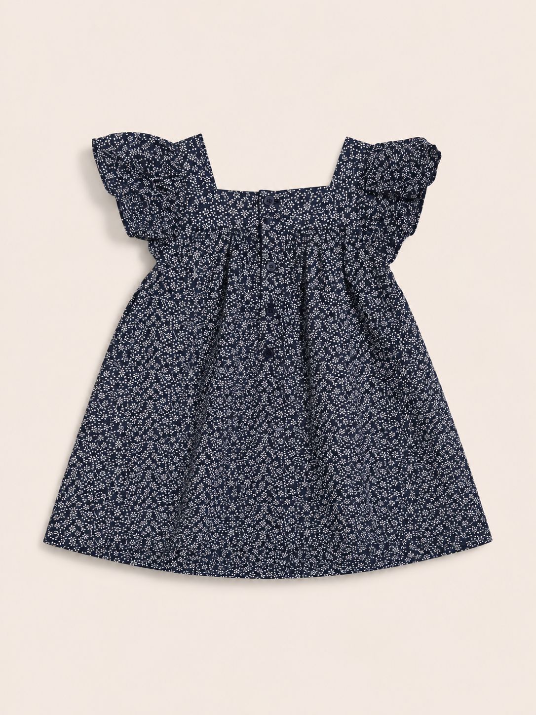 Vestido Azul flores blancas - Miniatura 2