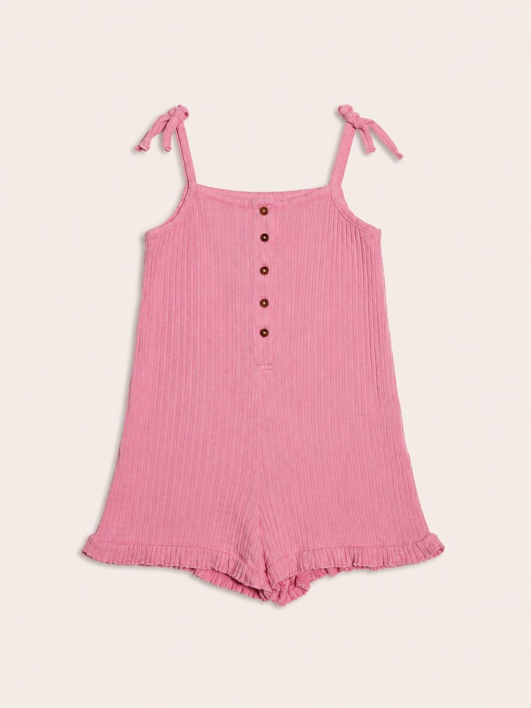Enterizo short rosado