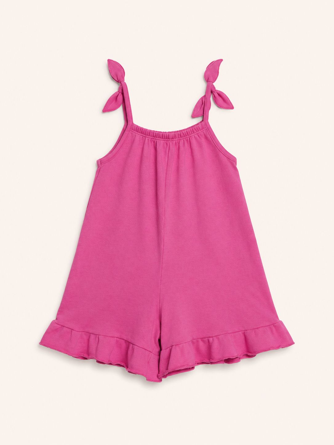 Enterizo short fucsia