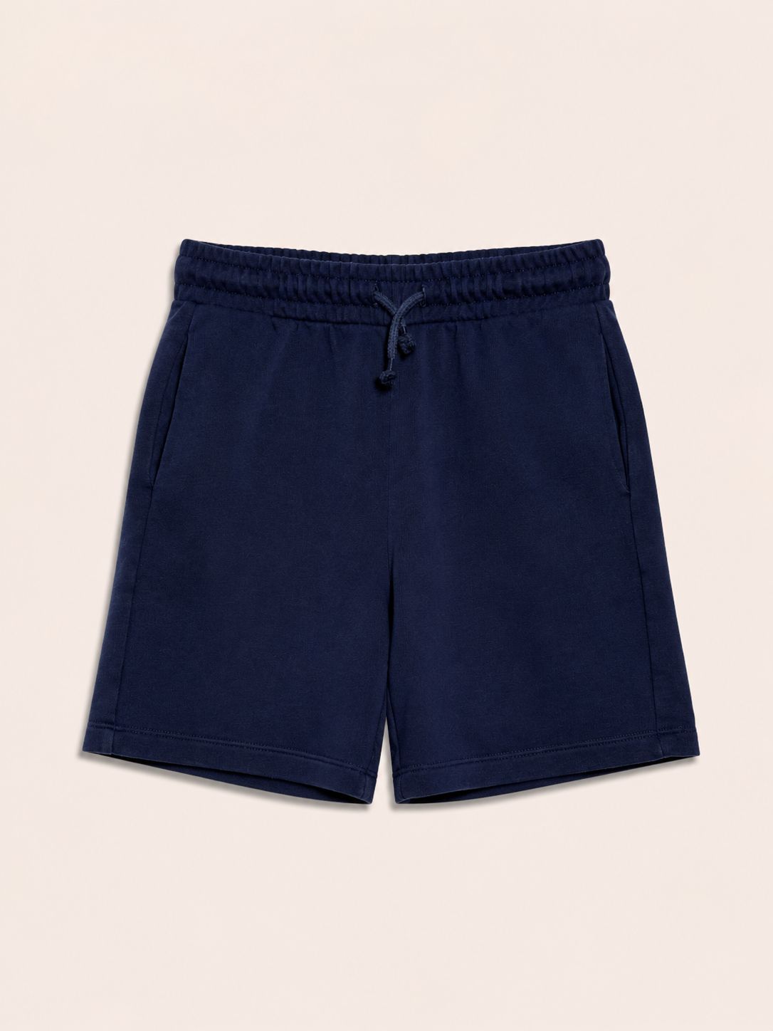 Short de algodón azul