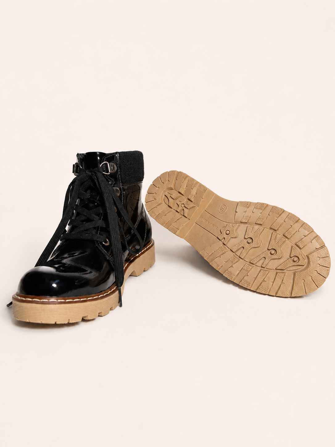 Botines negros charol - Miniatura 4
