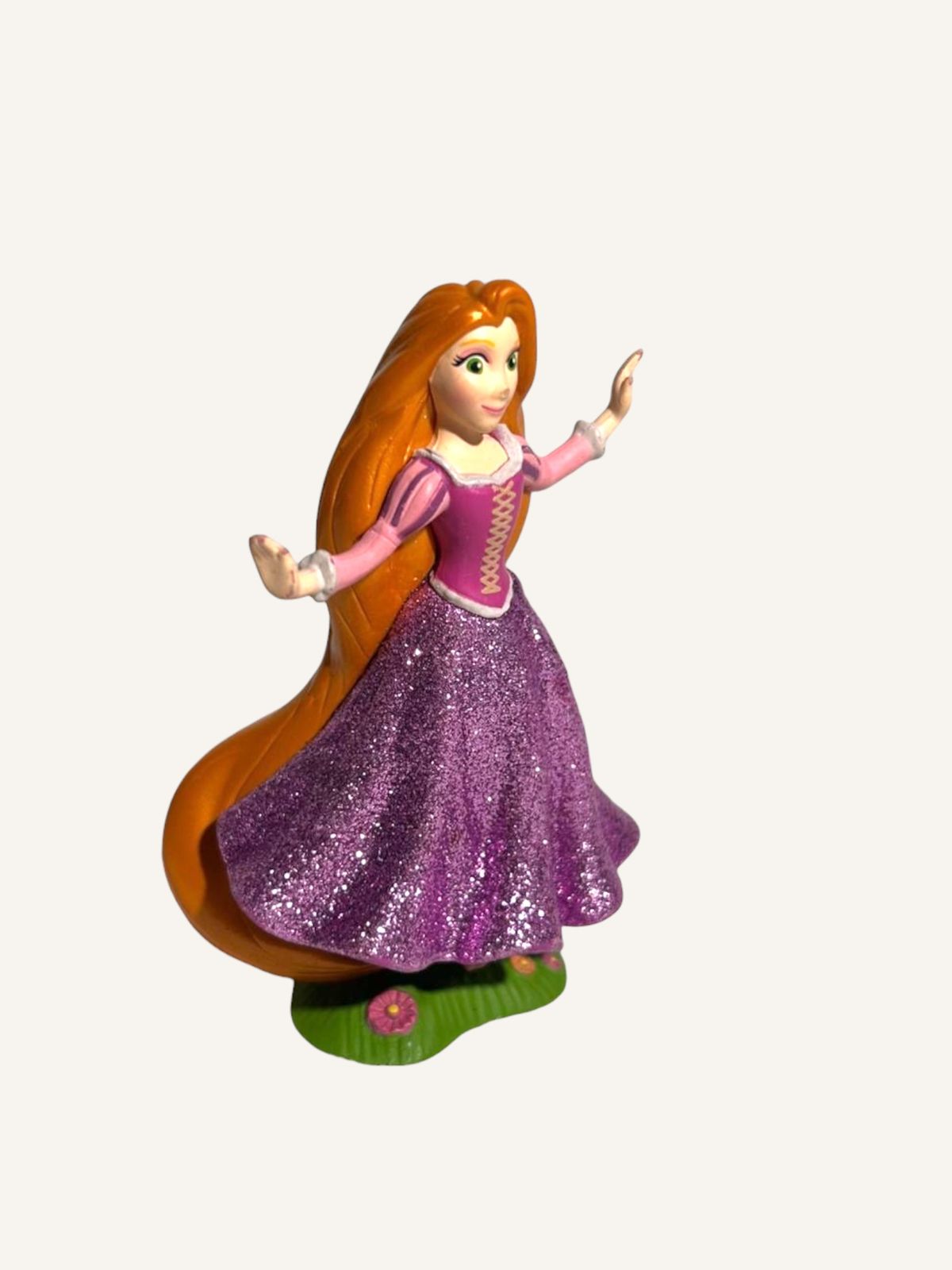 Figura Rapunzel con brillo - Miniatura 2