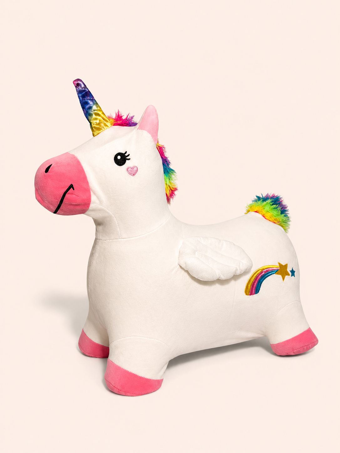 Unicornio saltarín inflable - Miniatura 2