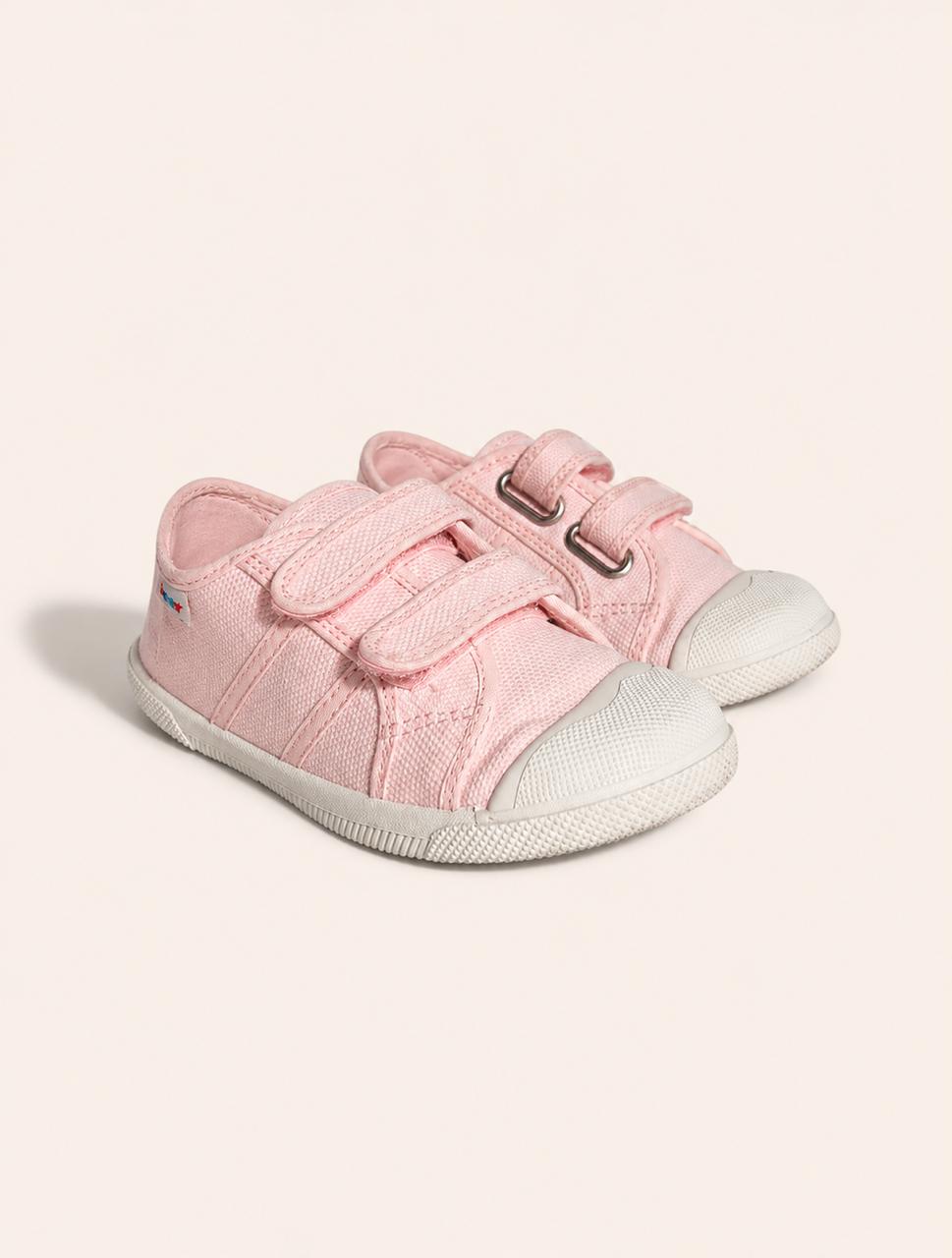 Zapatillas de lona doble velcro