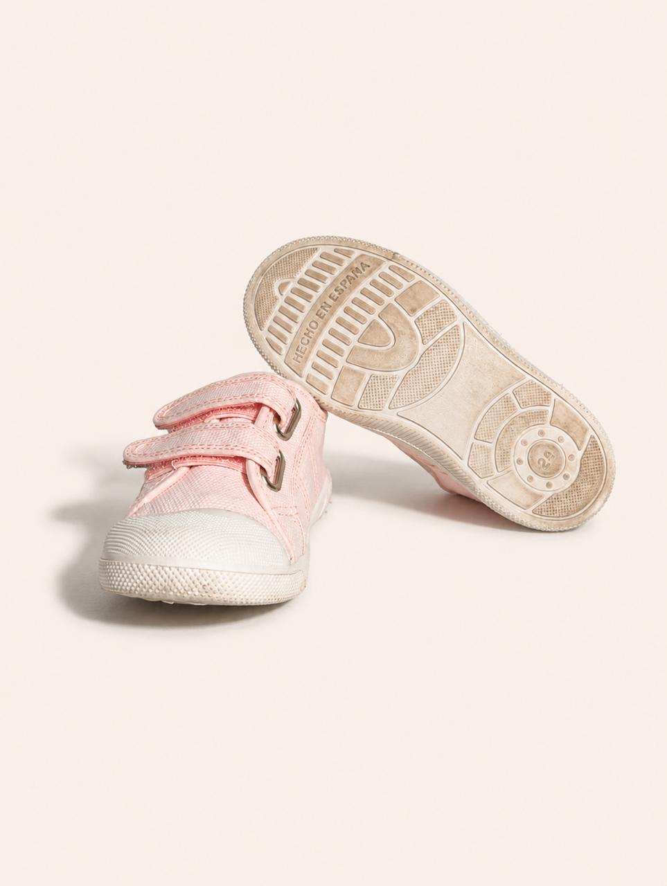Zapatillas de lona doble velcro - Miniatura 4