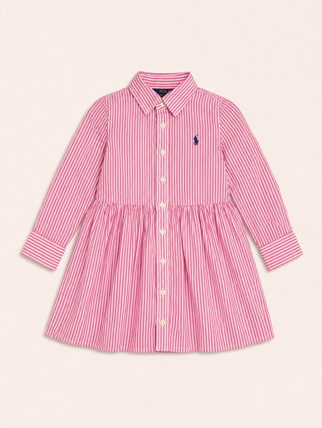 Vestido rayas rosadas