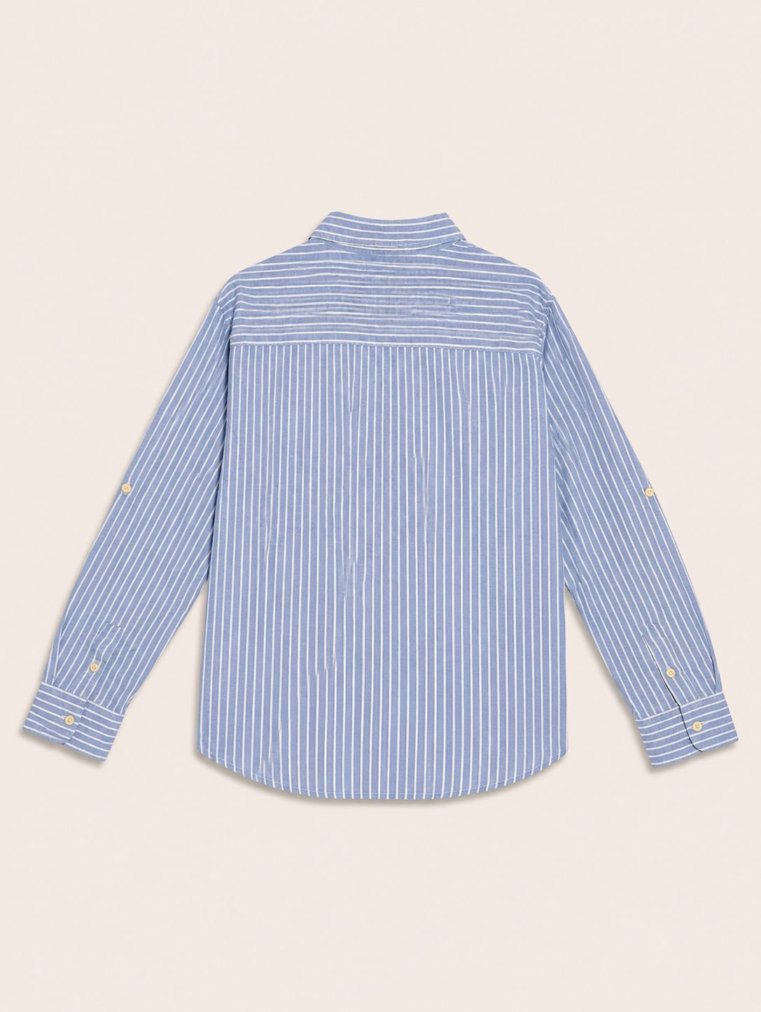 Camisa rayas azul y blanco - Miniatura 2