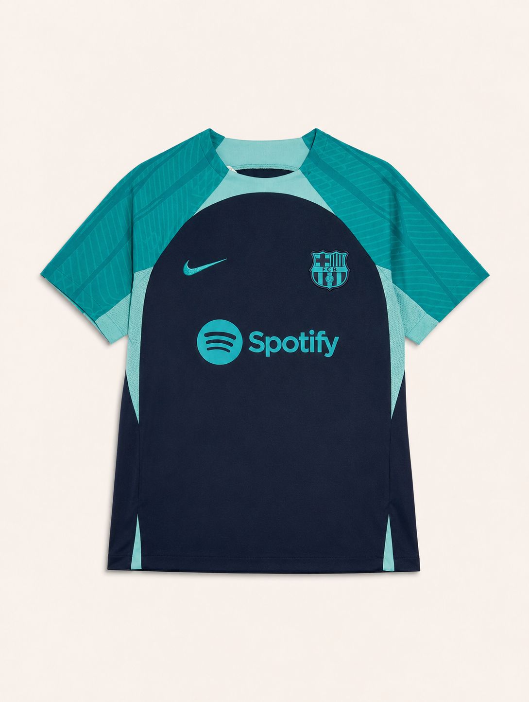 Polo Barcelona azul y verde