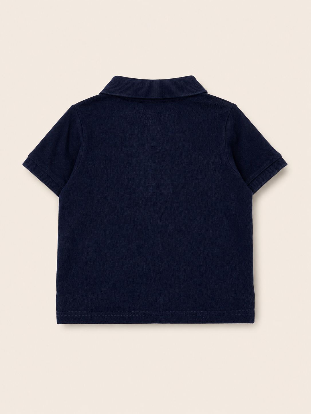 Polo cuello pique azul - Miniatura 2