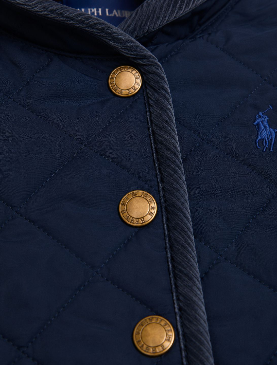 Chaqueta quilted azul - Miniatura 2