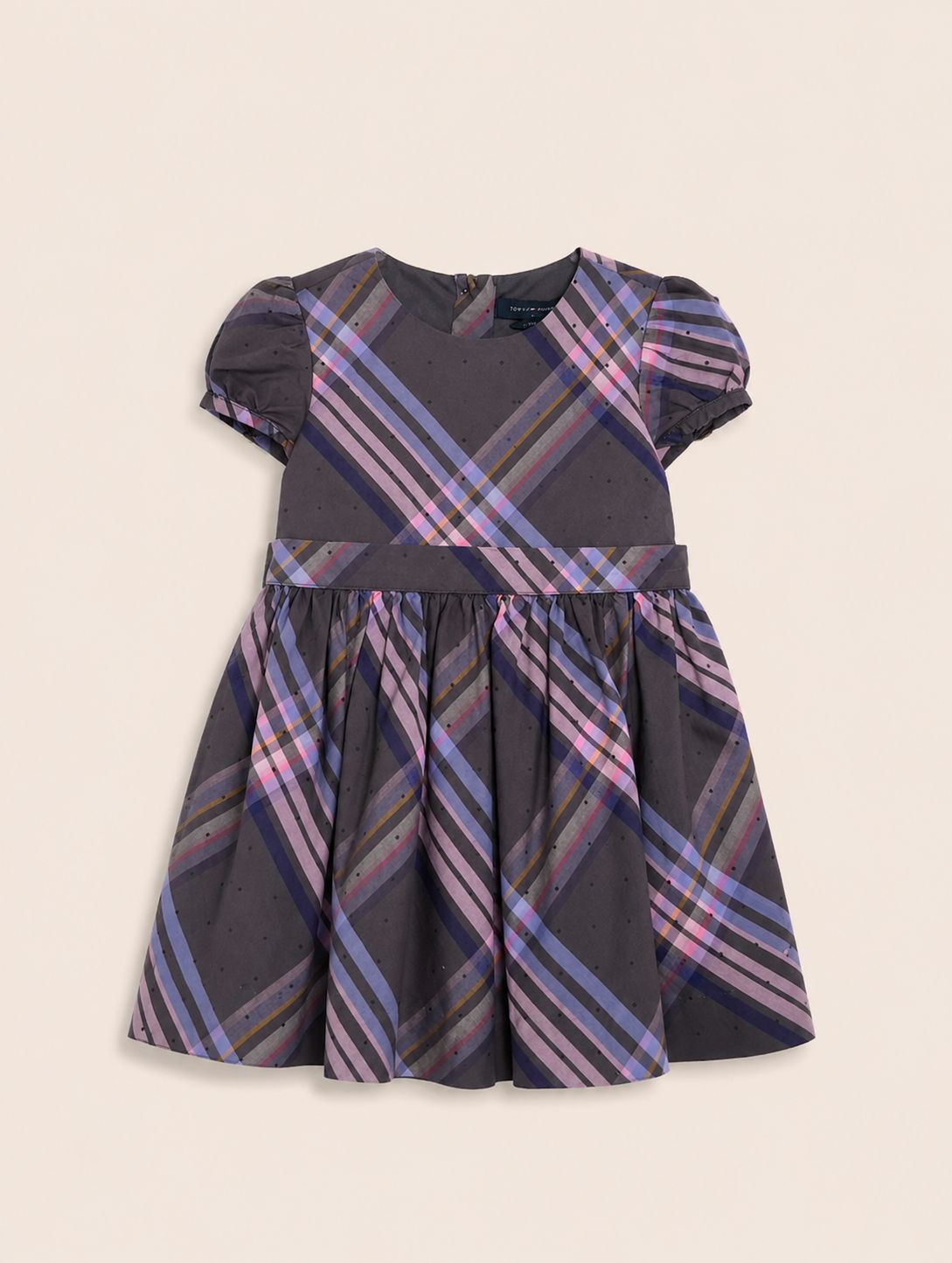 Vestido rayas lilas