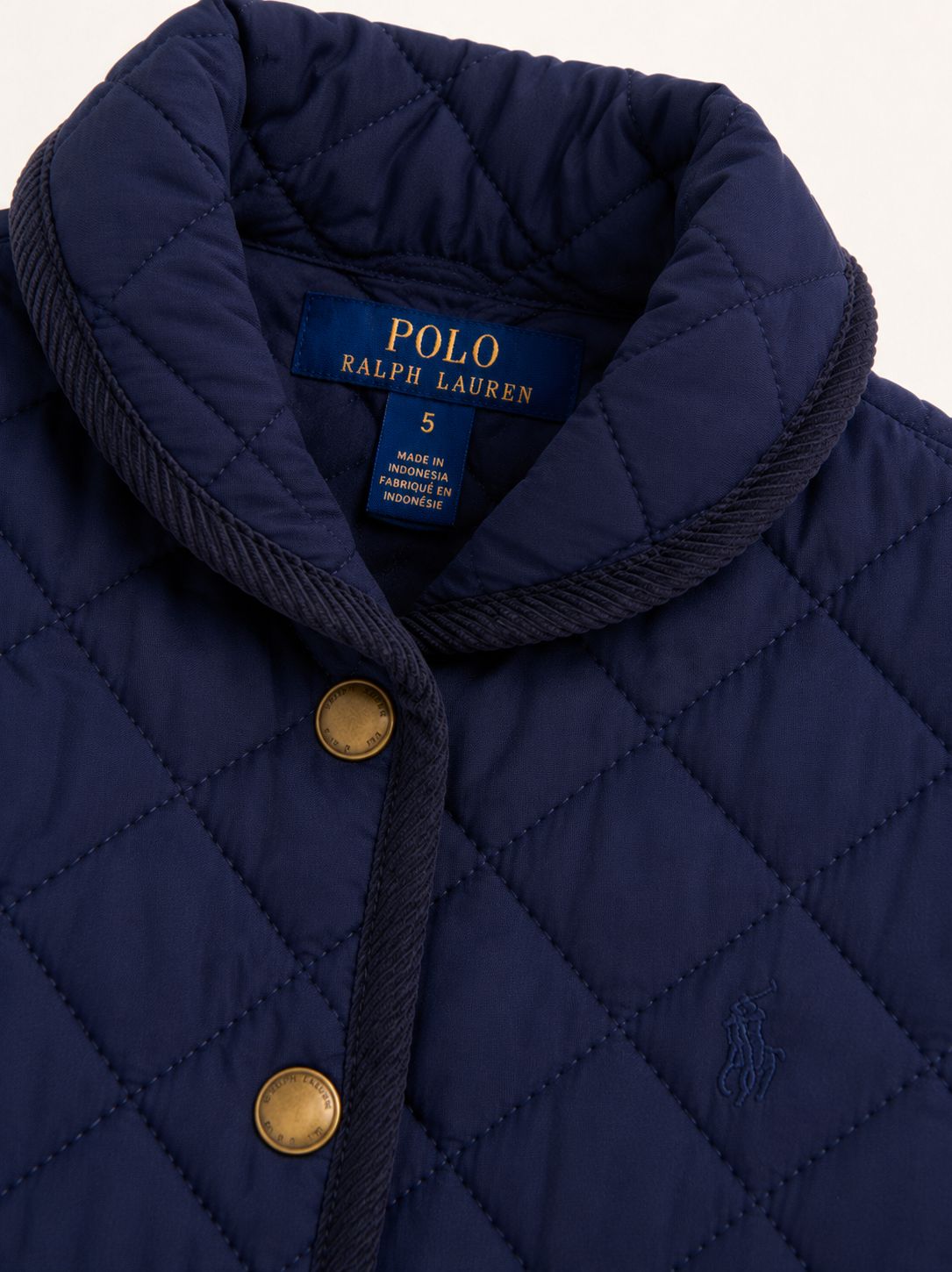 Chaqueta quilted azul - Miniatura 2