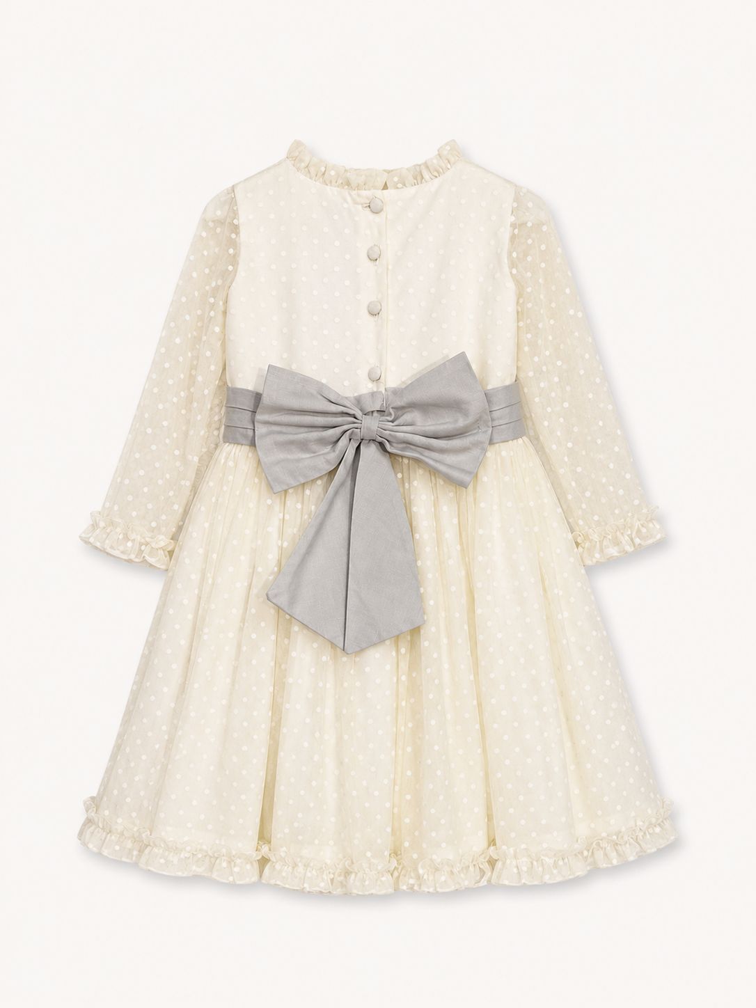 Vestido Tul Ivory - Miniatura 4