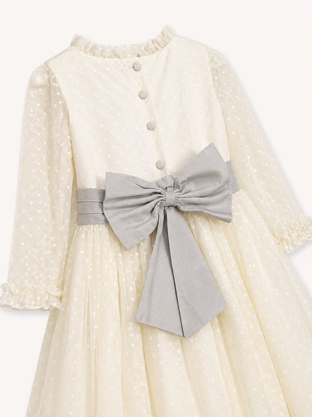 Vestido Tul Ivory - Miniatura 5