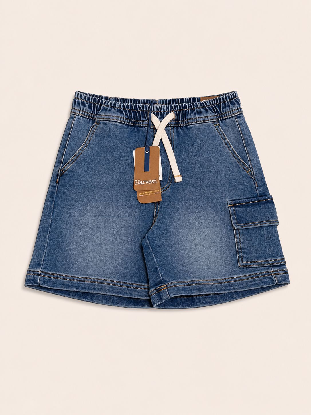 Short denim celeste